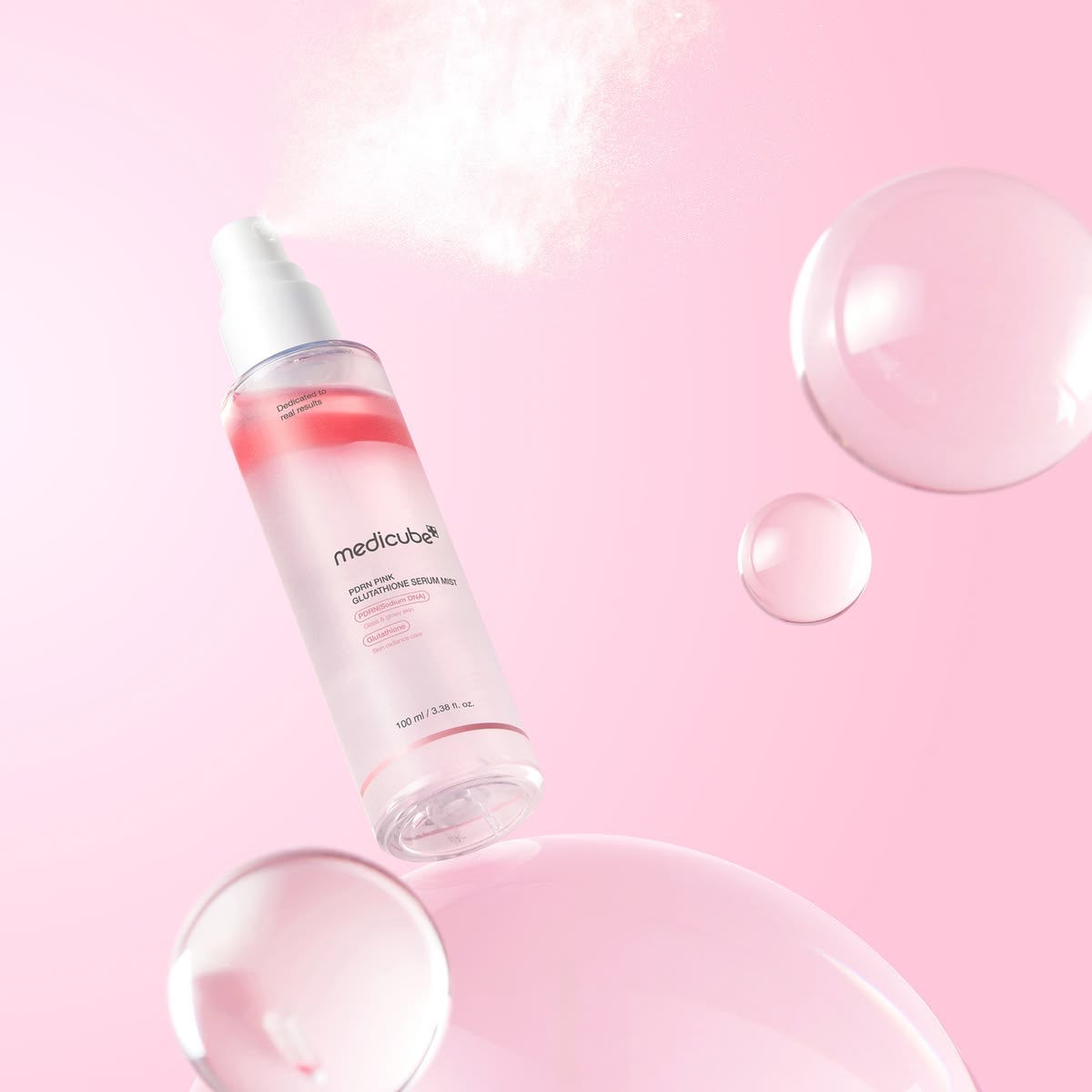 Medicube PDRN Pink Glutathione Serum Mist - Image 2