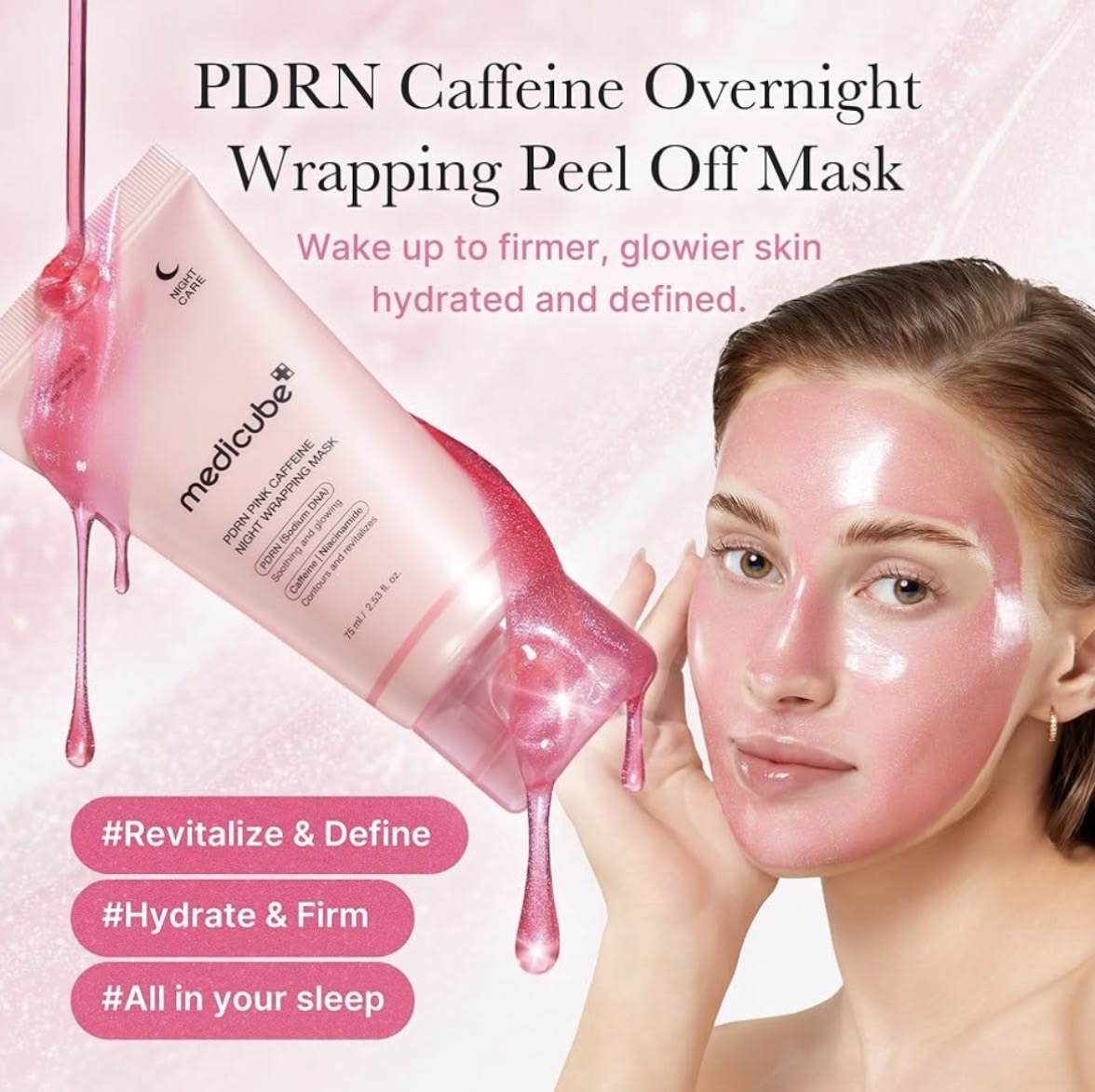 PDRN Cafeïne Nacht Wrapping Masker - Image 2