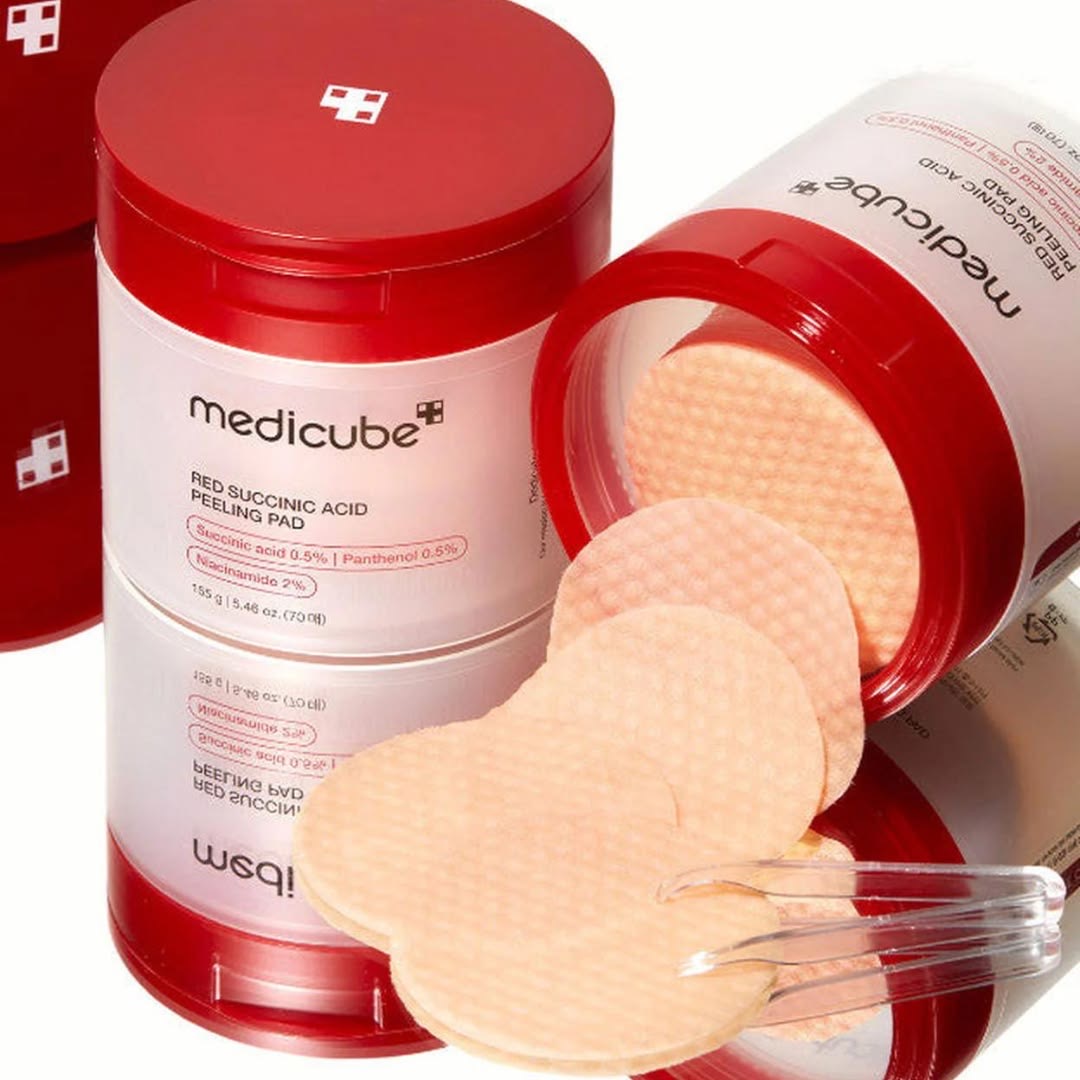 Medicube Red Succinic Acid Peeling Pad - Image 4