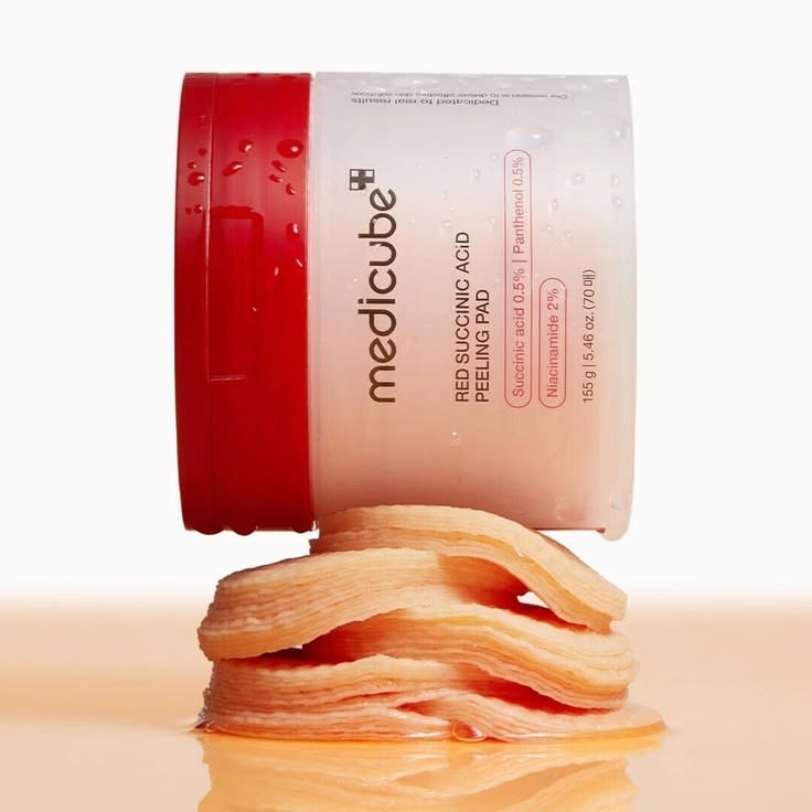 Medicube Red Succinic Acid Peeling Pad - Image 3