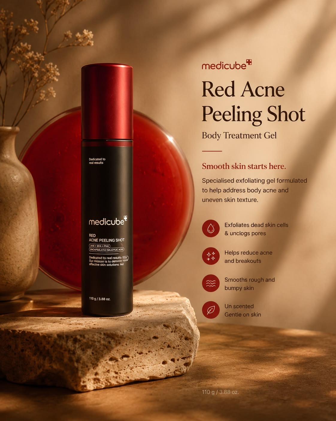 Medicube Red Acne Body Peeling Shot - Image 2