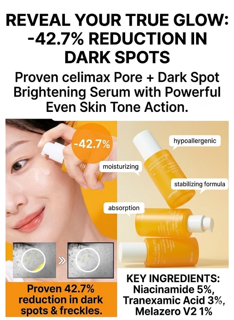 Celimax Pore & Dark Spot Brightening Serum - Image 3