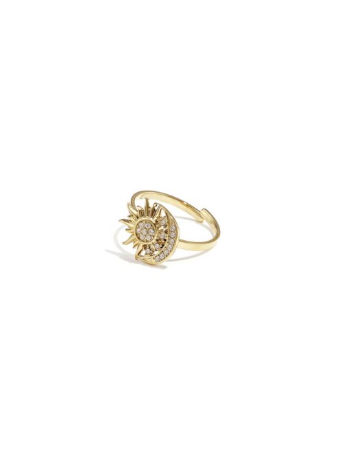 Ring met diamantjes
