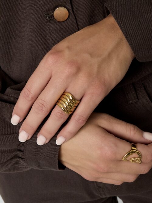 Ring met meerdere lagen
