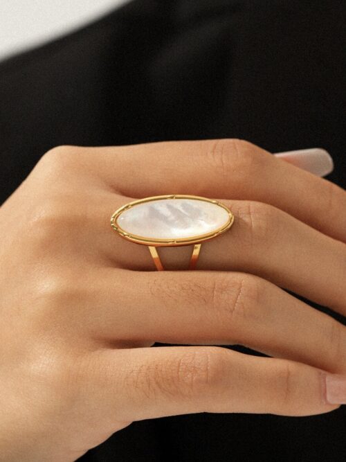 Schelp ring